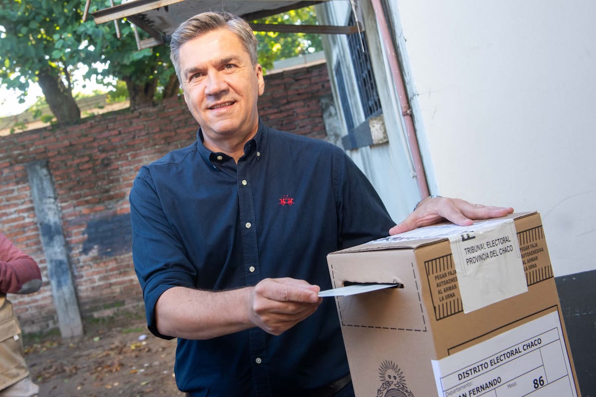 Leandro Zdero votó cerca de las 9.30