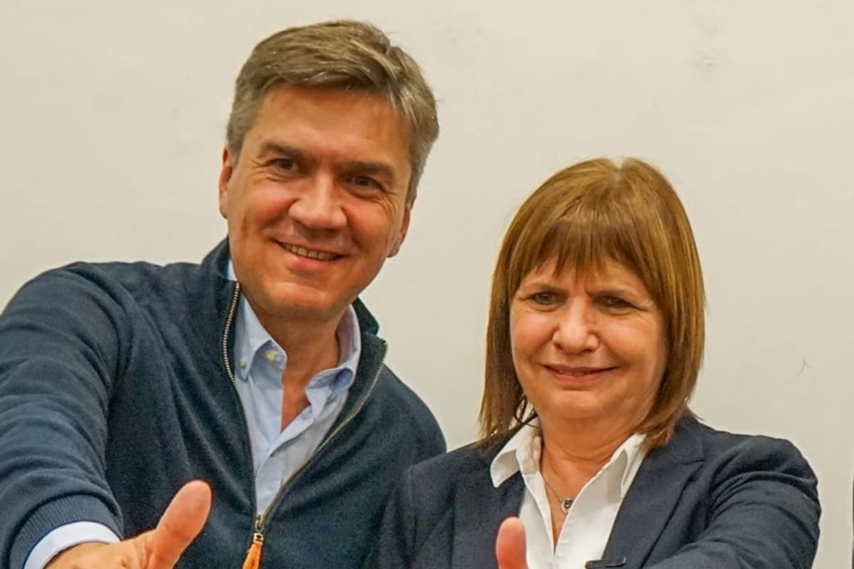 Leandro Zdero y Patricia Bullrich