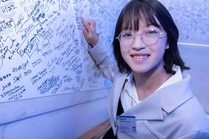 Leanne Fan, de California, logró su meta al recibir una importante distinción científica