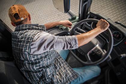 Learning Truck Driving CDL. Commercial Driving License School.