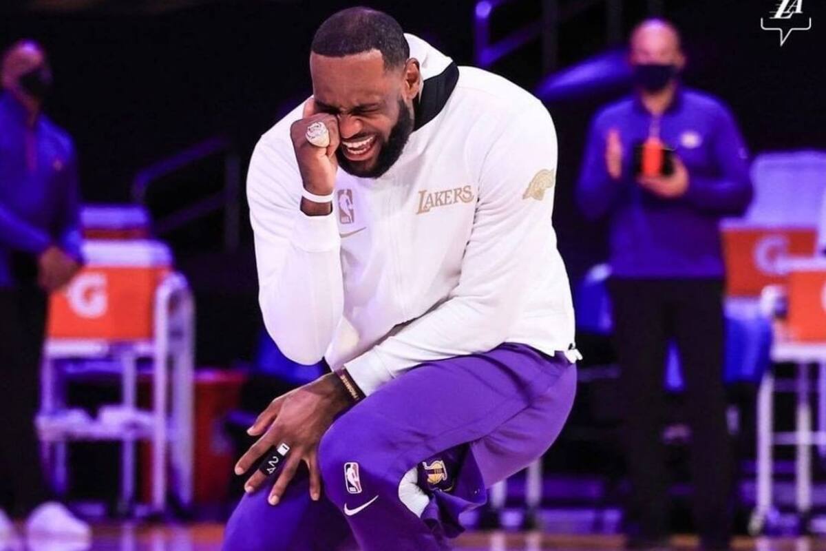 LeBron bailó en el show de medio tiempo del Super Bowl y se llevó todas las miradas