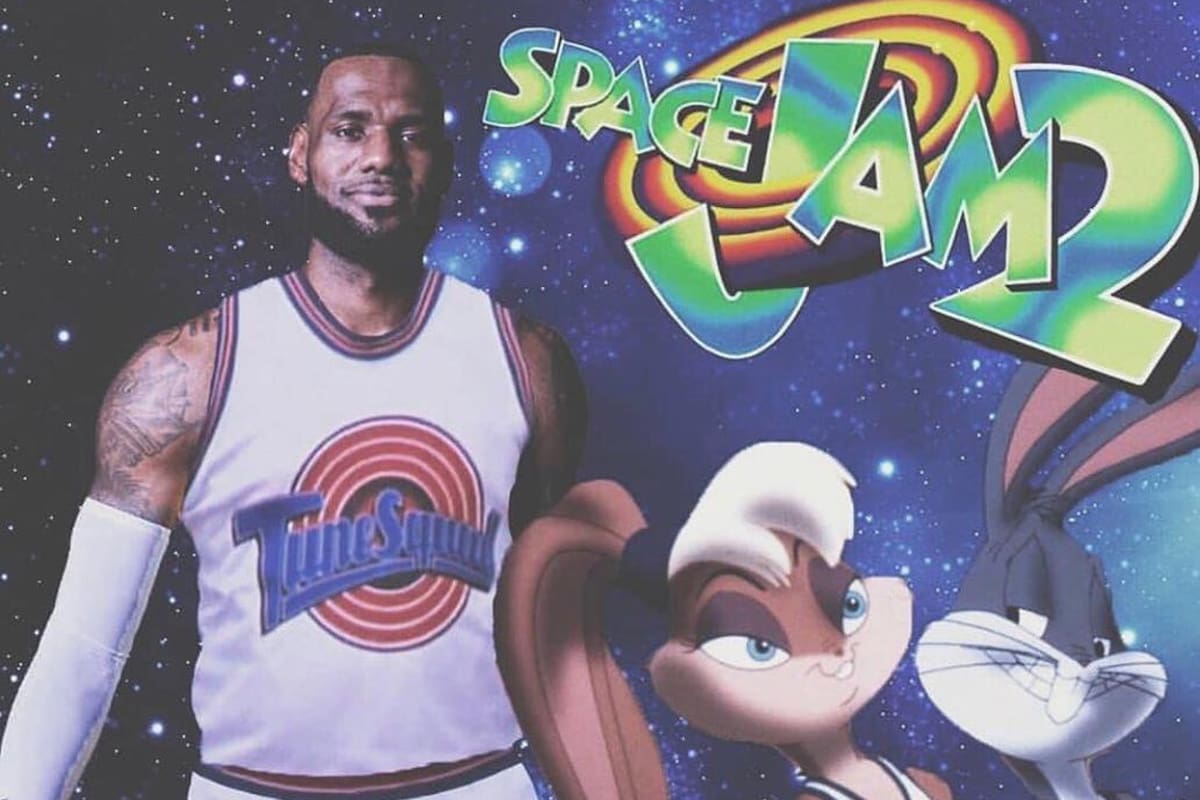 LeBron James, Bugs Bunny y Lola Bunny los protagonistas de Space Jam 2