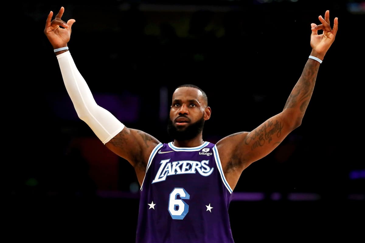 LeBron James, el jugador de Los Angeles Lakers está atravesando un gran momento a sus 37 años y en su temporada número 19 en la NBA