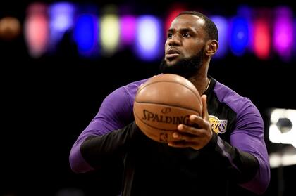 LeBron James en los Lakers