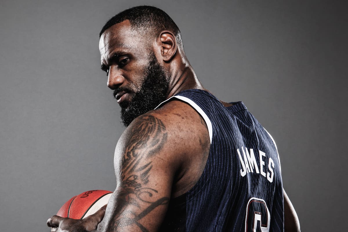 LeBron James es la gran estrella de Estados Unidos y el responsable de que el Dream Team cuente con 12 figuras