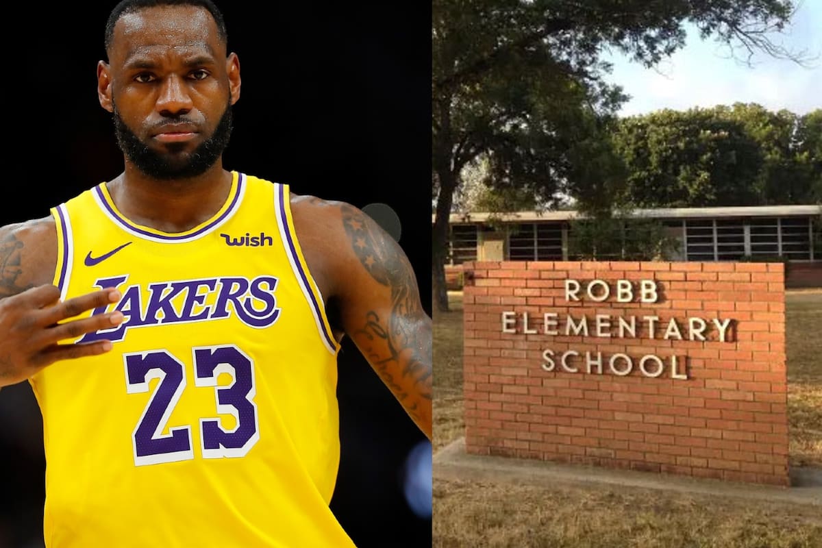 LeBron James fue uno de los primeros en pronunciarse ante la masacre en una escuela primaria de Uvalde, Texas