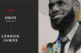 LeBron James, el atleta del año para la revista Time