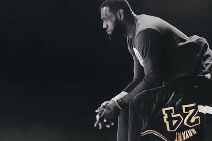 LeBron James posteó en Instagram un emotivo mensaje para Kobe Bryant