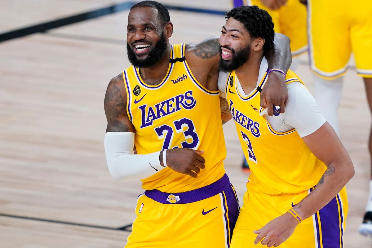LeBron James y Anthony Davis, la dupla de estrellas que quiere devolverle el anillo a Los Angeles Lakers