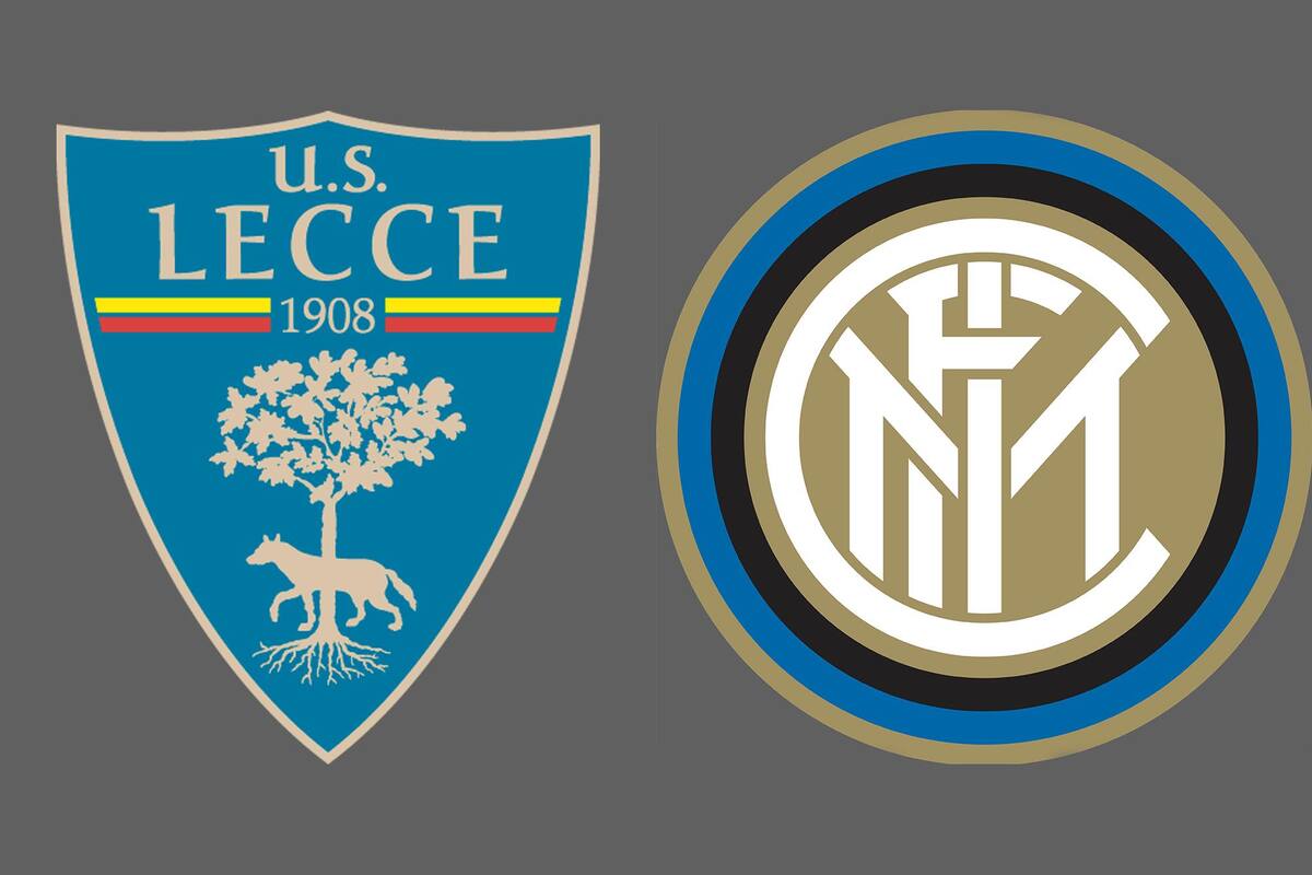Lecce y Internazionale disputaron uno de los encuentros de la jornada del fútbol italiano