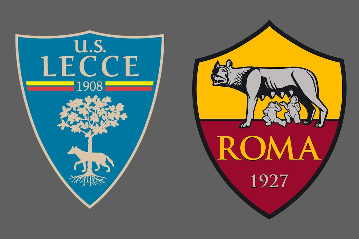 Lecce y Roma disputaron uno de los encuentros de la jornada del fútbol italiano
