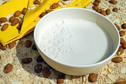 Leche de almendras