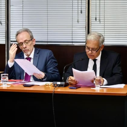 Lectura del veredicto que destituyó al juez Salmain