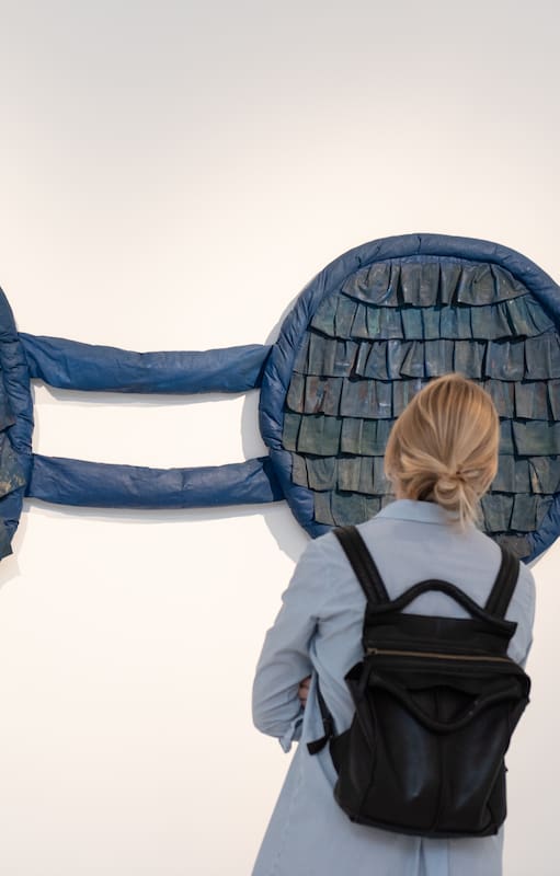 Leda Catunda: la artista brasileña comparte muestra con Alejandra Seeber