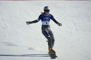 Ledecka pierde y no podrá convertirse en la primera snowboarder con 3 oros olímpicos consecutivos