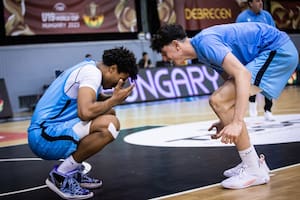 Lee Aaliya y Santiago Trouet, figuras de la selección argentina en el Mundial sub 19: el primero se comprometió con Michigan y el otro desembarcó en San Diego State