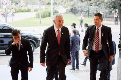 Lee Hsien Loong, un político singapurense, hijo del fundador de Singapur