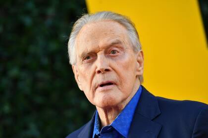 Lee Majors, de 85 años, el martes 30 de abril, en el estreno mundial de la película inspirada en la serie Profesión peligro.