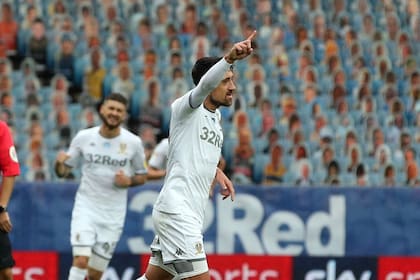 El español Pablo Hernández ingresó en el entretiempo y colaboró con un gol y una asistencia en la goleada de Leeds ante Stoke