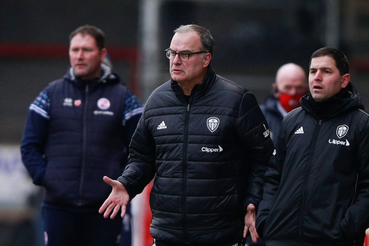 Leeds, liderado por Marcelo Bielsa, frente a Crawley Town.