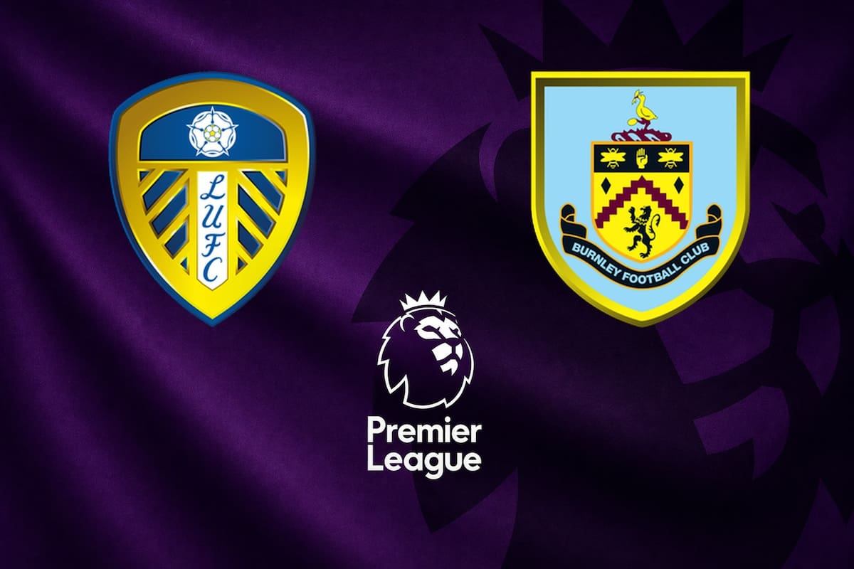 Leeds United y Burnley disputaron uno de los encuentros de la jornada del fútbol inglés