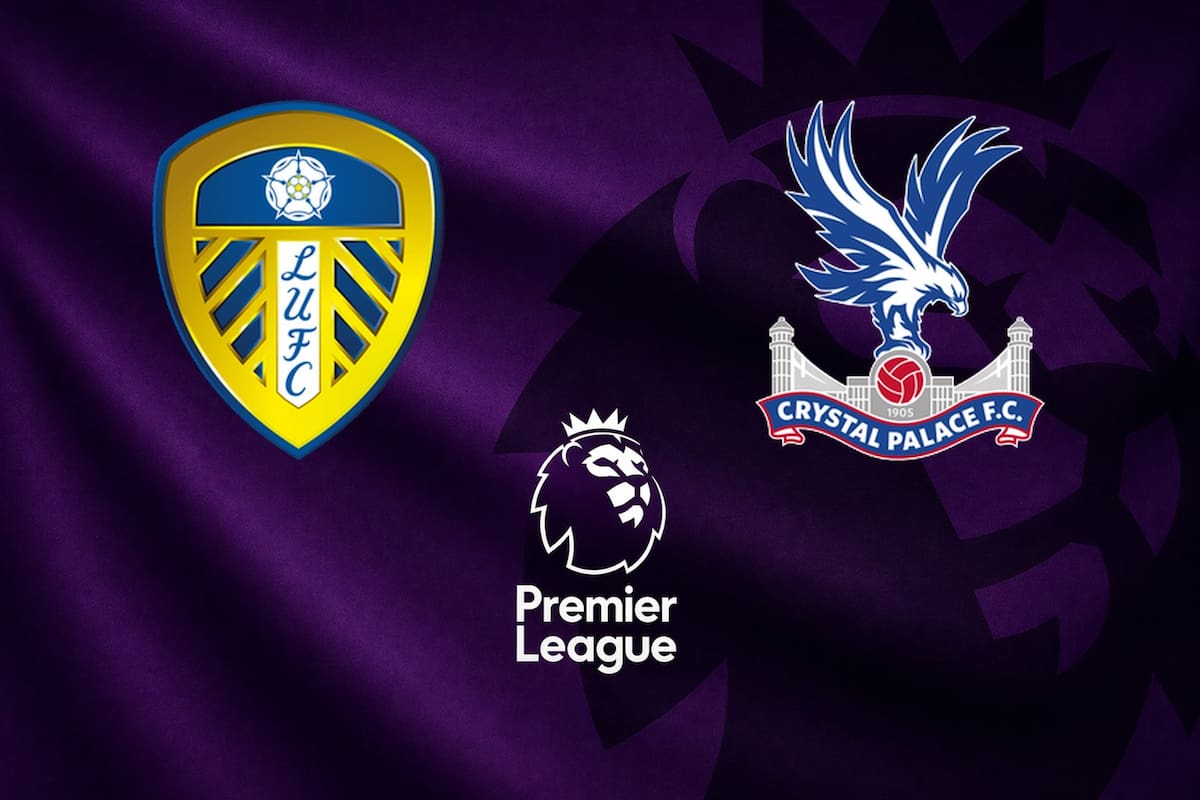 Leeds United y Crystal Palace disputaron uno de los encuentros de la jornada del fútbol inglés