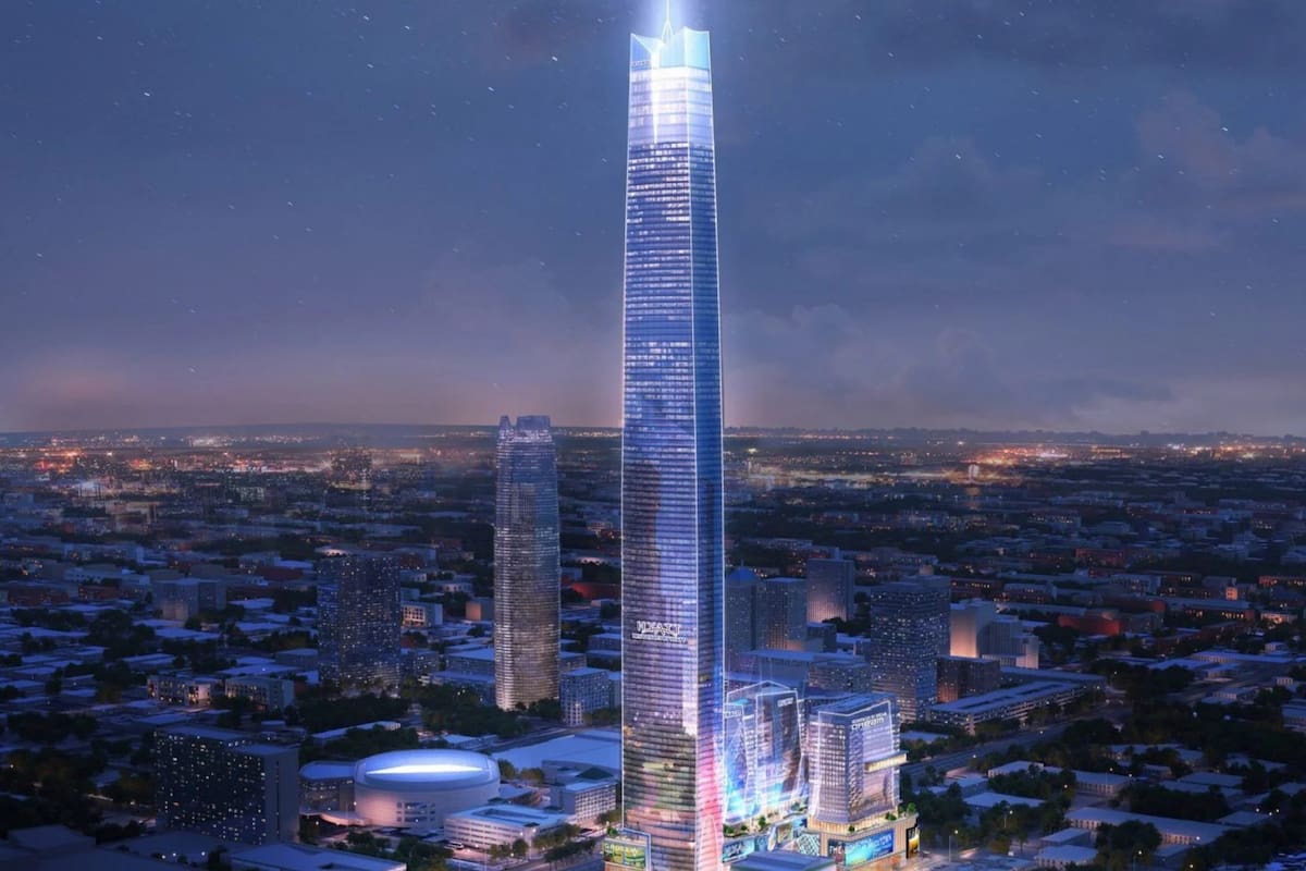 Legends Tower sería el edificio más alto de Estados Unidos y el sexto más alto del mundo
