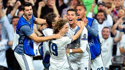 Leicester City v Atletico Madrid - UEFA Champions Ronaldo gol