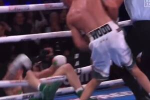 Leigh Wood saca del ring a Michael Conlan, uno de los KO de 2022