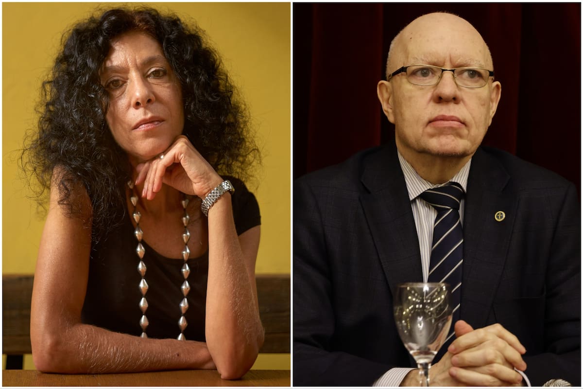 Leila Guerriero y Jorge Fernández Díaz