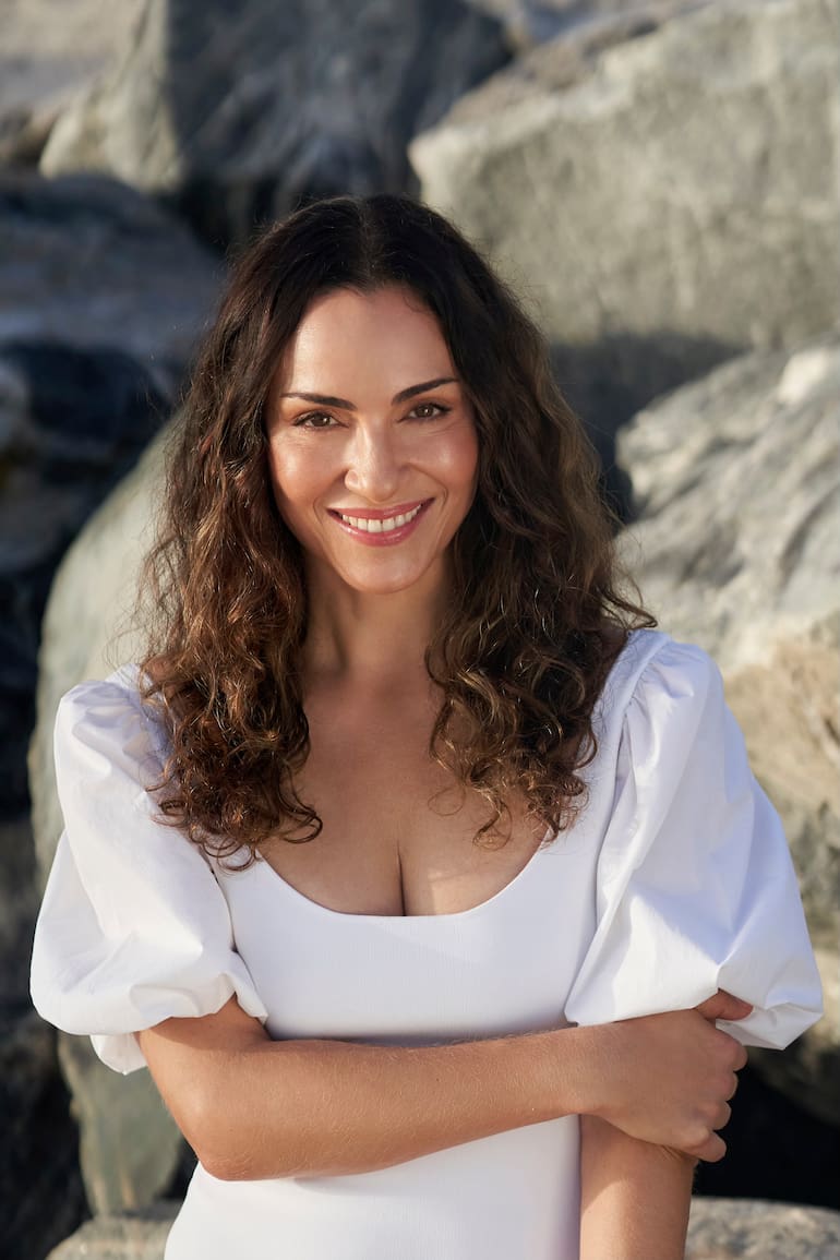 Lejos de las pasarelas, María Cersósimo vive en Miami y trabaja como coach en crianza consciente