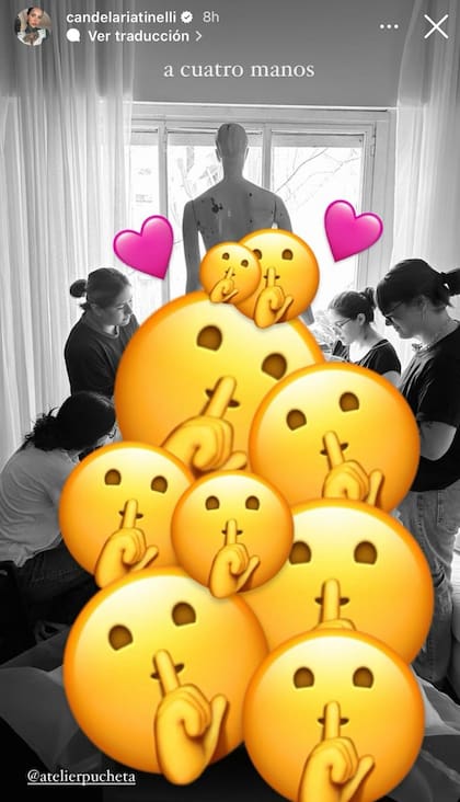 Lelé y Coti se casan el 24 de febrero (Foto: Instagram @candelariatinelli)