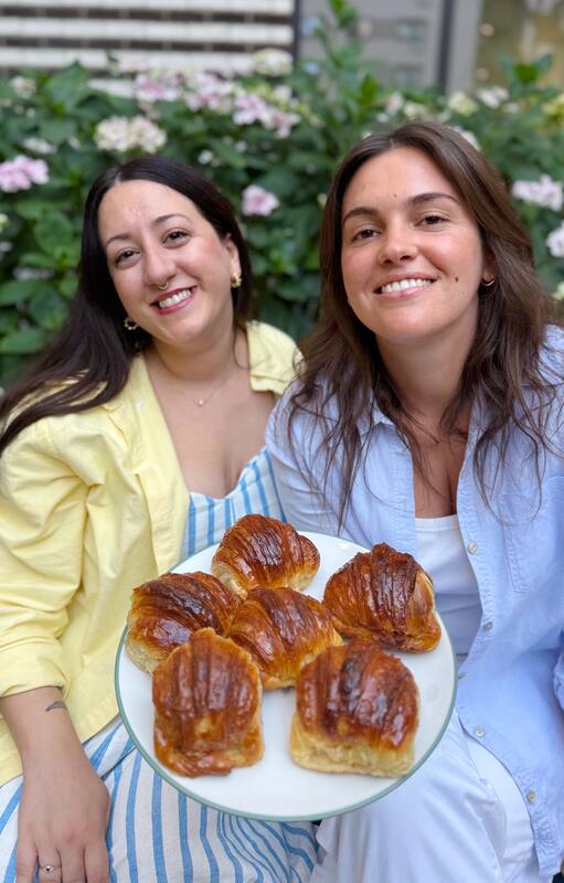 Lelu Blesa y Vicky Rovasio buscan llevar la medialuna argentina al podio del mundo.