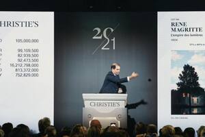 "L'empire des lumieres", de Rene Magritte, rompió récords en la subasta de Christie´s