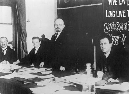 Lenin preside el I Congreso de la Internacional Comunista, 1919