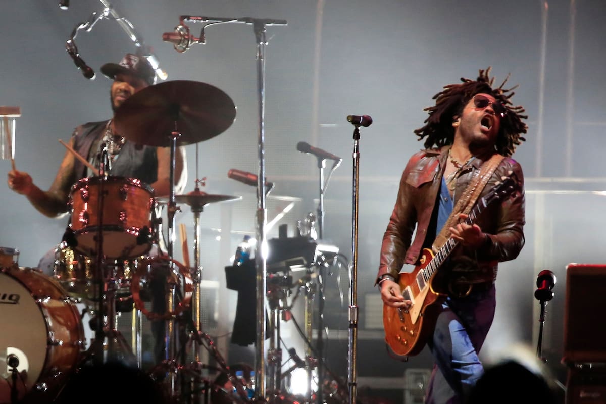 Lenny Kravitz, uno de los números fuertes de la jornada del domingo