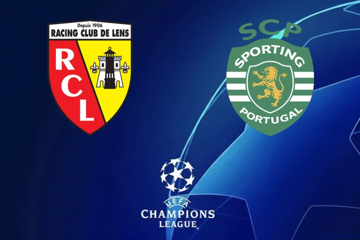 Lens y Sporting CP disputaron uno de los encuentros de la jornada de la Champions League