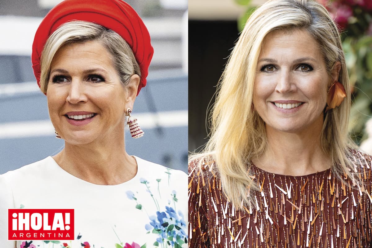 Lentejuelas, tocados, diseños a medida... Máxima reafirmó una vez más su status de “reina de estilo”.