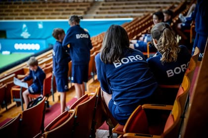El Abierto de Estocolmo, con una particularidad: los ballboys llevan la indumentaria BORG