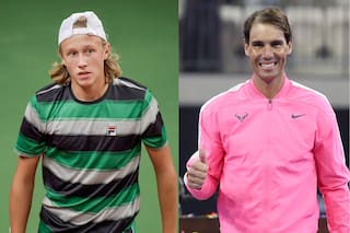 En España. Nadal entrenará al hijo de una leyenda del tenis, que lo idolatra
