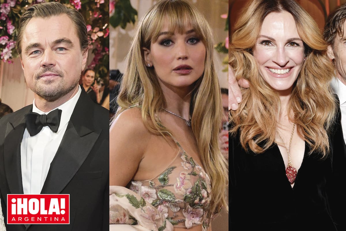Leo DiCaprio, Jennifer Lawrence y Julia Roberts, protagonistas en los Globos de Oro