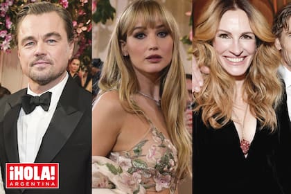 Leo DiCaprio, Jennifer Lawrence y Julia Roberts, protagonistas en los Globos de Oro
