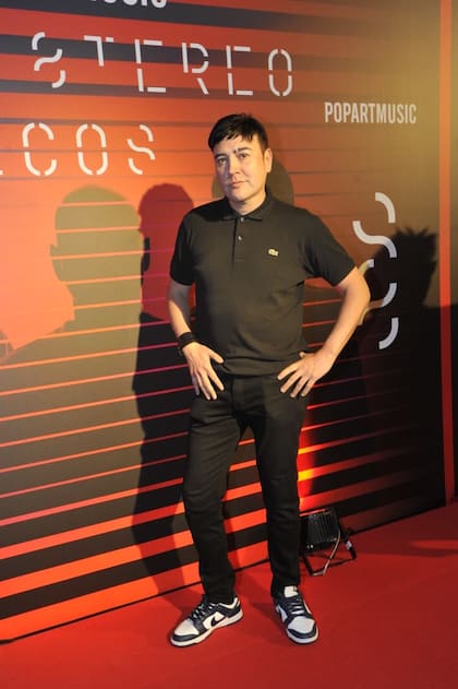 Leo García, otro de los exponentes de la escena musical local que volvió a ver a Soda Stereo en vivo