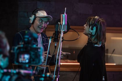 Leo García y Fabiana Cantilo