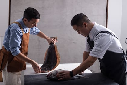 Leo Lanussol y Fabián Masuda. La dupla de cocineros que llegó para potenciar la cocina japonesa