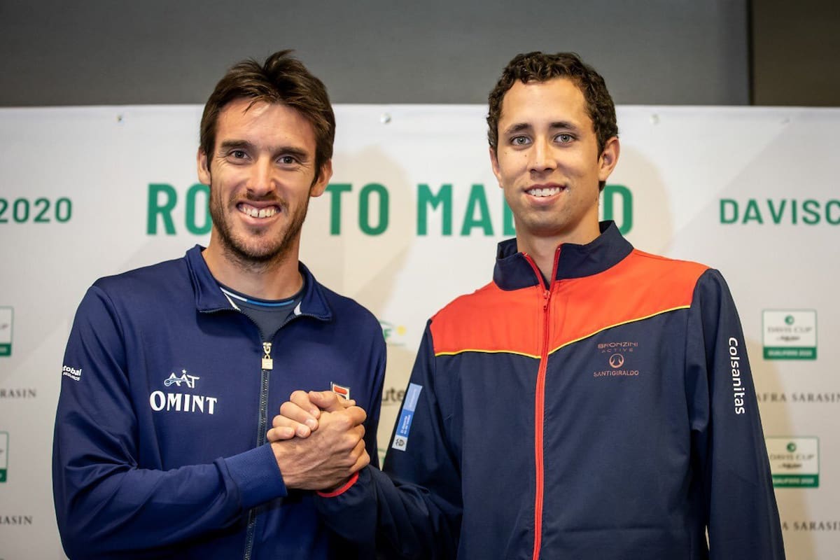 Leo Mayer y Daniel Galán abrirán la serie de Copa Davis entre Colombia y la Argentina, en Bogotá.