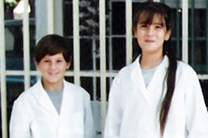 Leo Messi, en su etapa escolar