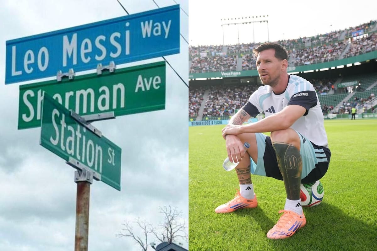 Leo Messi Way, el homenaje al futbolista argentino en Nueva Jersey antes del Mundial 2026