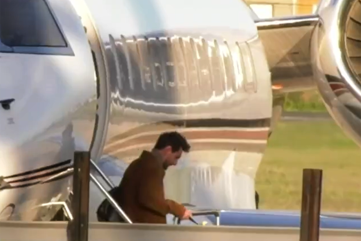 Leo Messi y su familia aterrizaron en Rosario