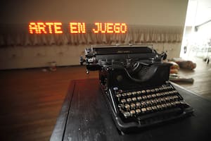 Leo Nuñez se inspiró en "Funes el memorioso", cuento de Jorge Luis Borges, para realizar la instalación Lo recuerdo